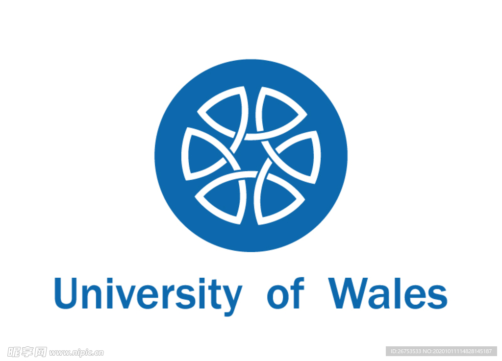 英国威尔士大学 校徽 LOGO