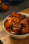 美食红烧猪肉摄影
