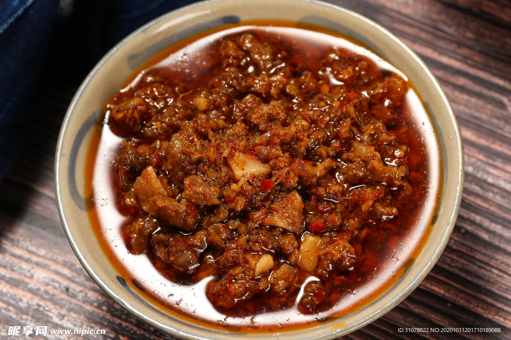 肉酱炸酱帽子摄影