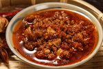肉酱炸酱帽子摄影