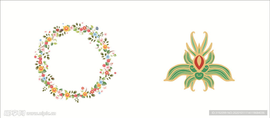 矢量花