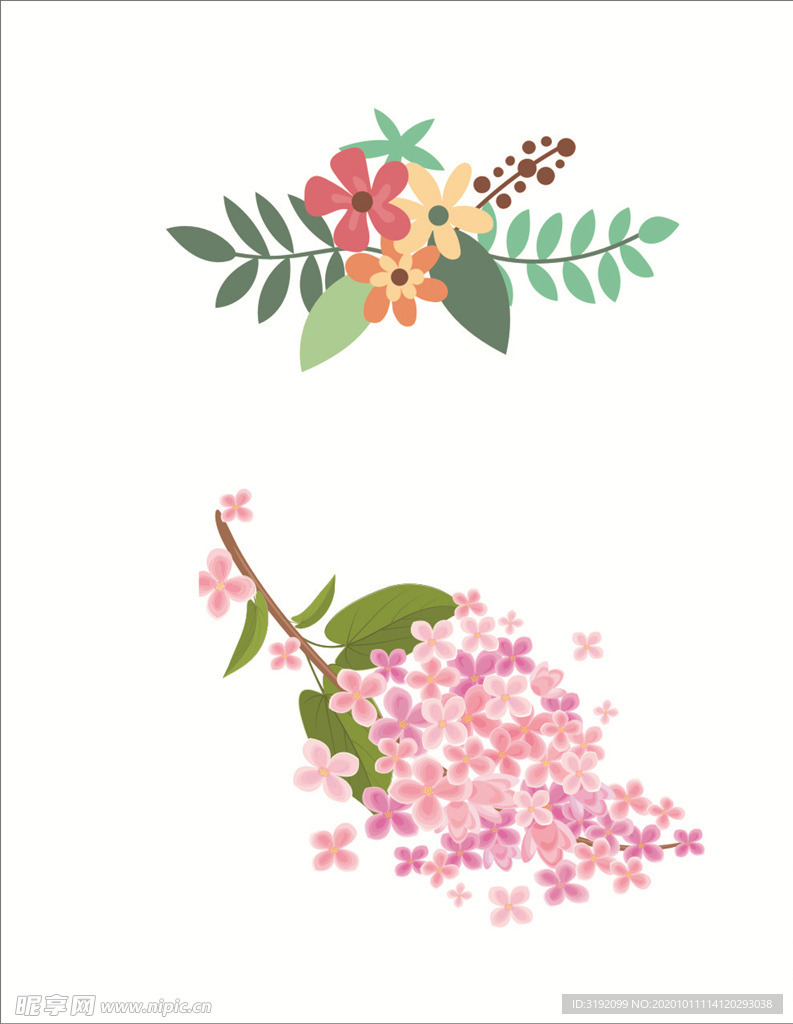 矢量花