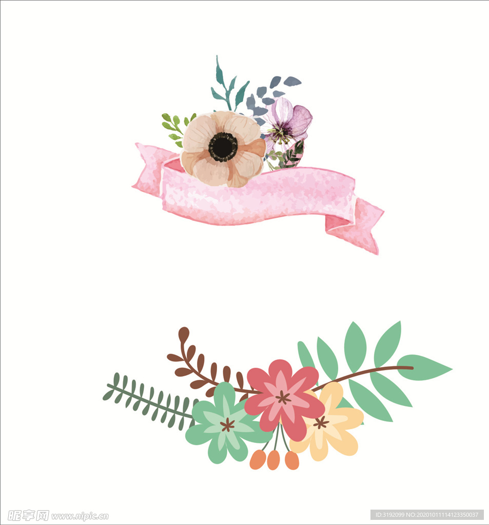 矢量花