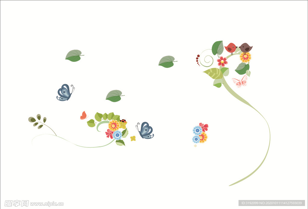 矢量花