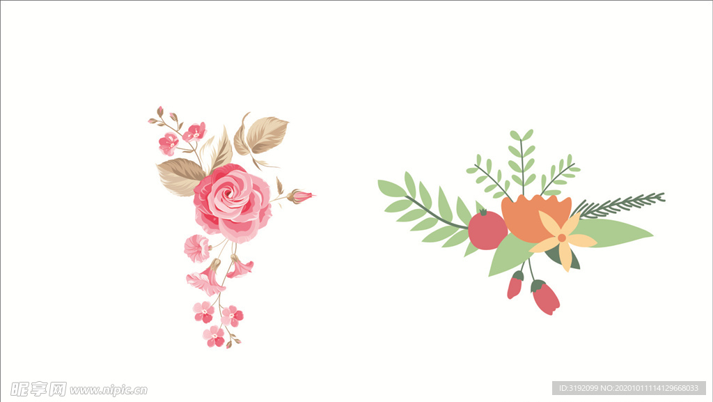 矢量花