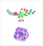 矢量花