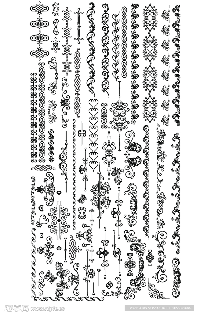 欧式花纹
