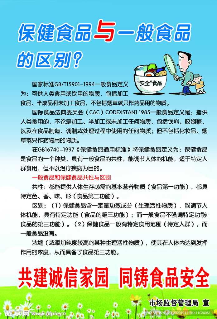 保健食品与一般食品的区别