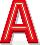 字母A