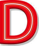 字母D