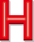 字母H