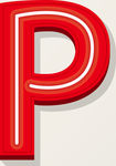 字母P