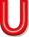 字母U