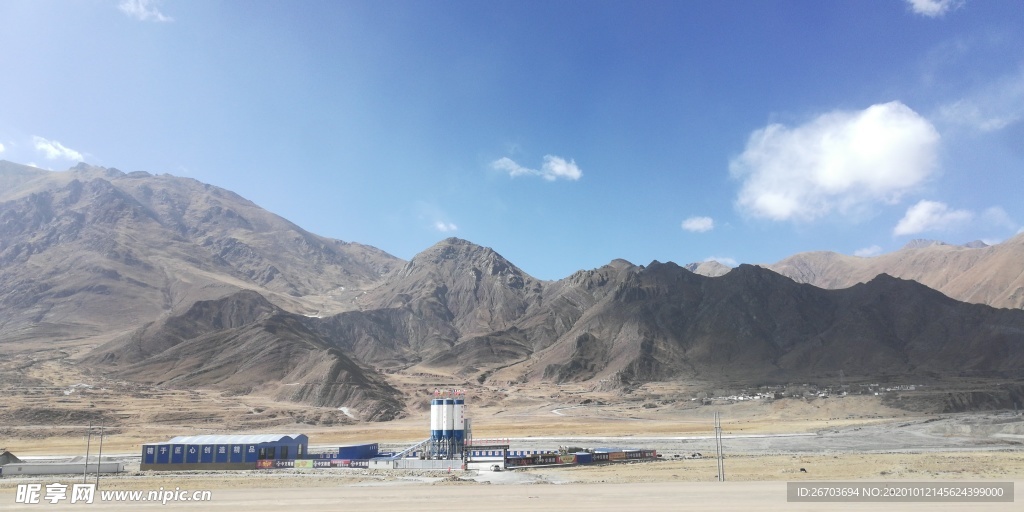 大山村庄风景