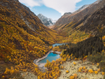 秋季山水景观