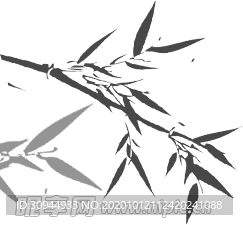 水墨竹子