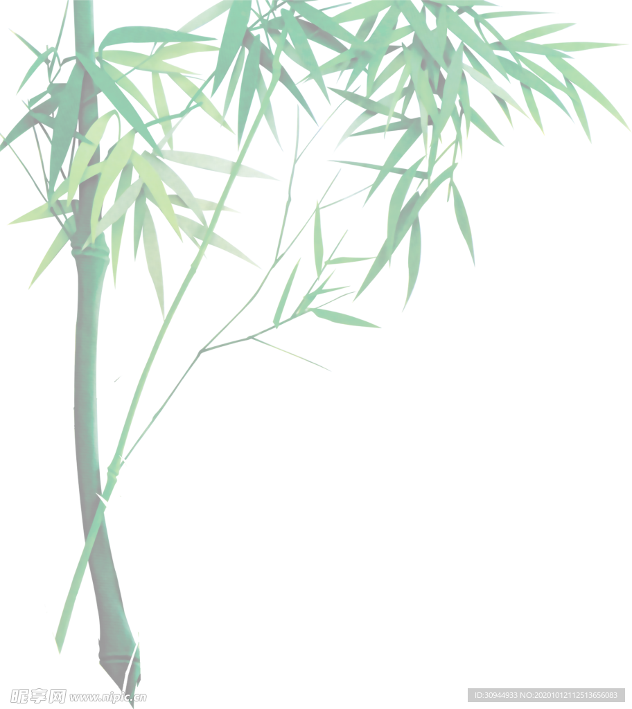 水墨竹子