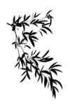 水墨竹子