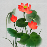 荷花元素