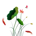 荷花元素