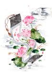 荷花元素