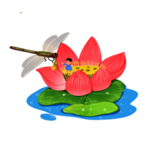 荷花元素
