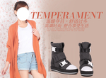 高调时尚舒适女鞋宣传促销图