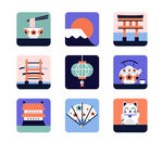 日系风icon图标