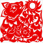 生肖牛剪纸