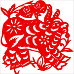 生肖牛剪纸