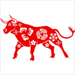 生肖牛剪纸