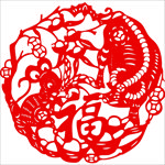 生肖牛剪纸