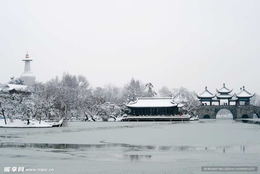 雪后五亭桥