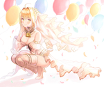 彩色动漫人物插画背景