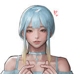 彩色动漫人物插画背景