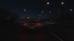 汽车跑车夜景灯光风景