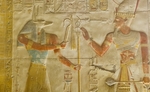 埃及古代壁画雕塑背景