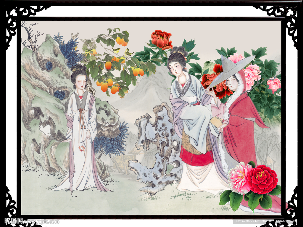仕女图