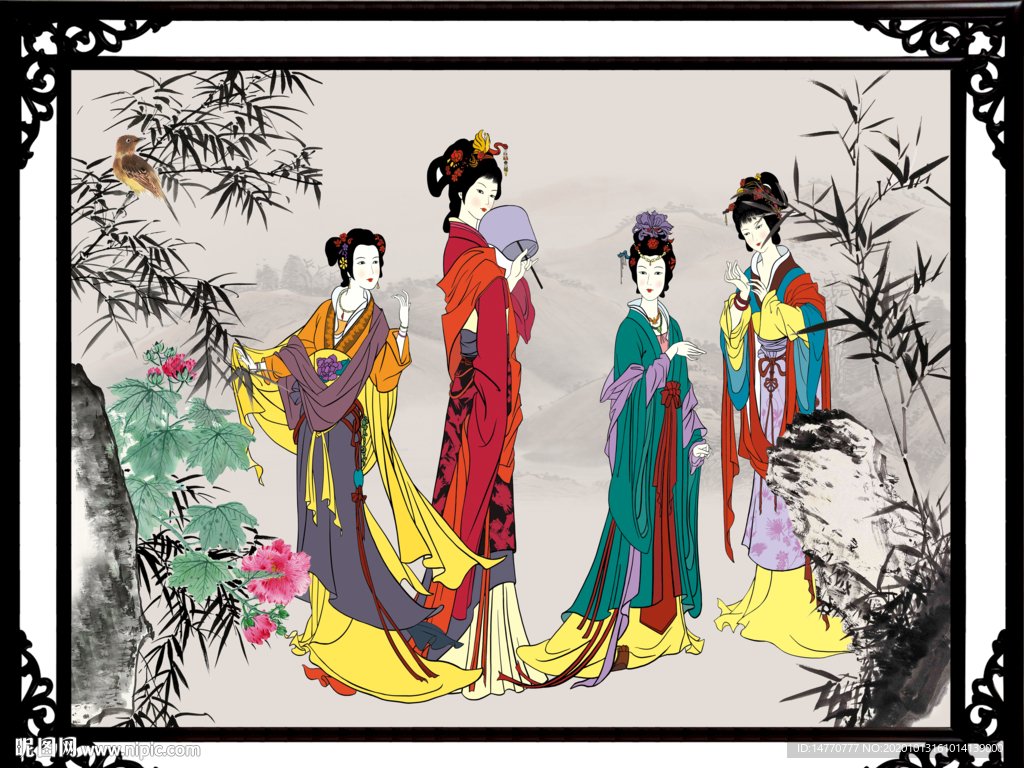 仕女图