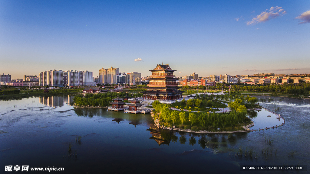 陕西榆林榆溪公园
