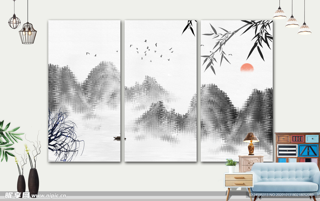 山水画