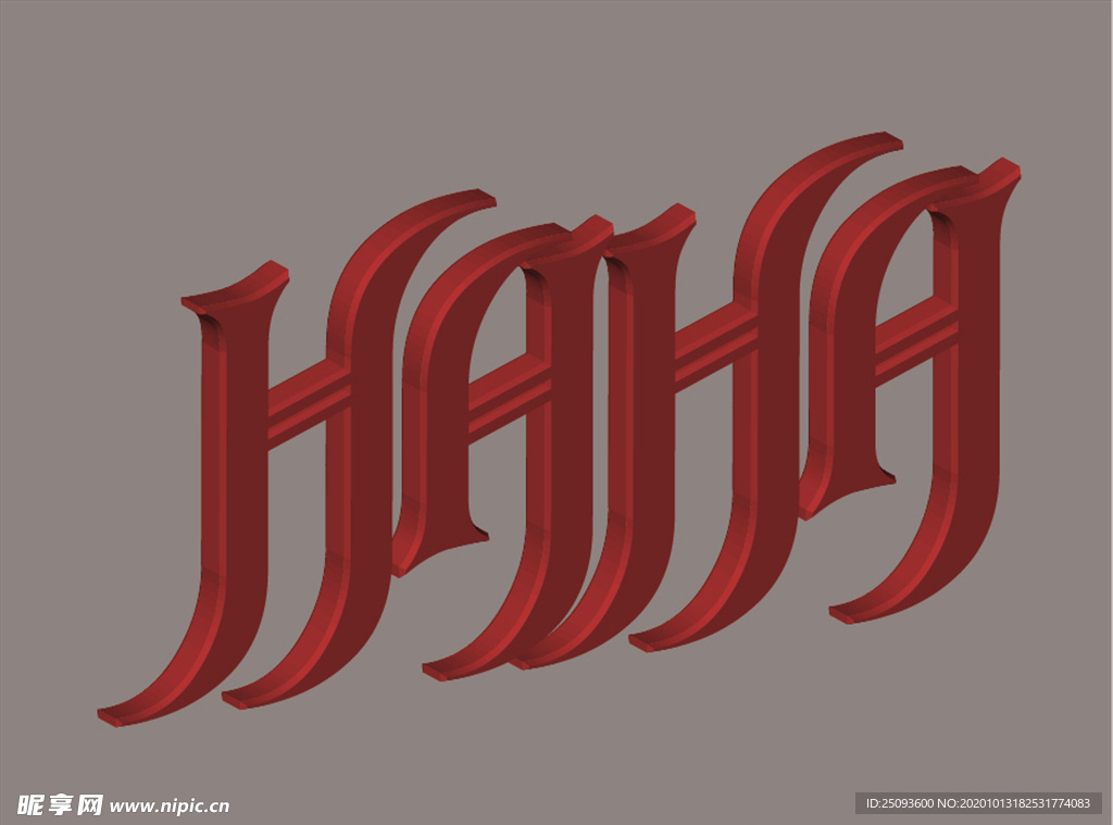 illustrator字体设计