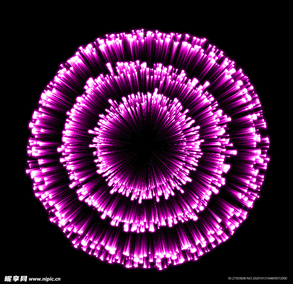 环形烟花