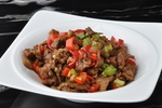 小炒黄牛肉