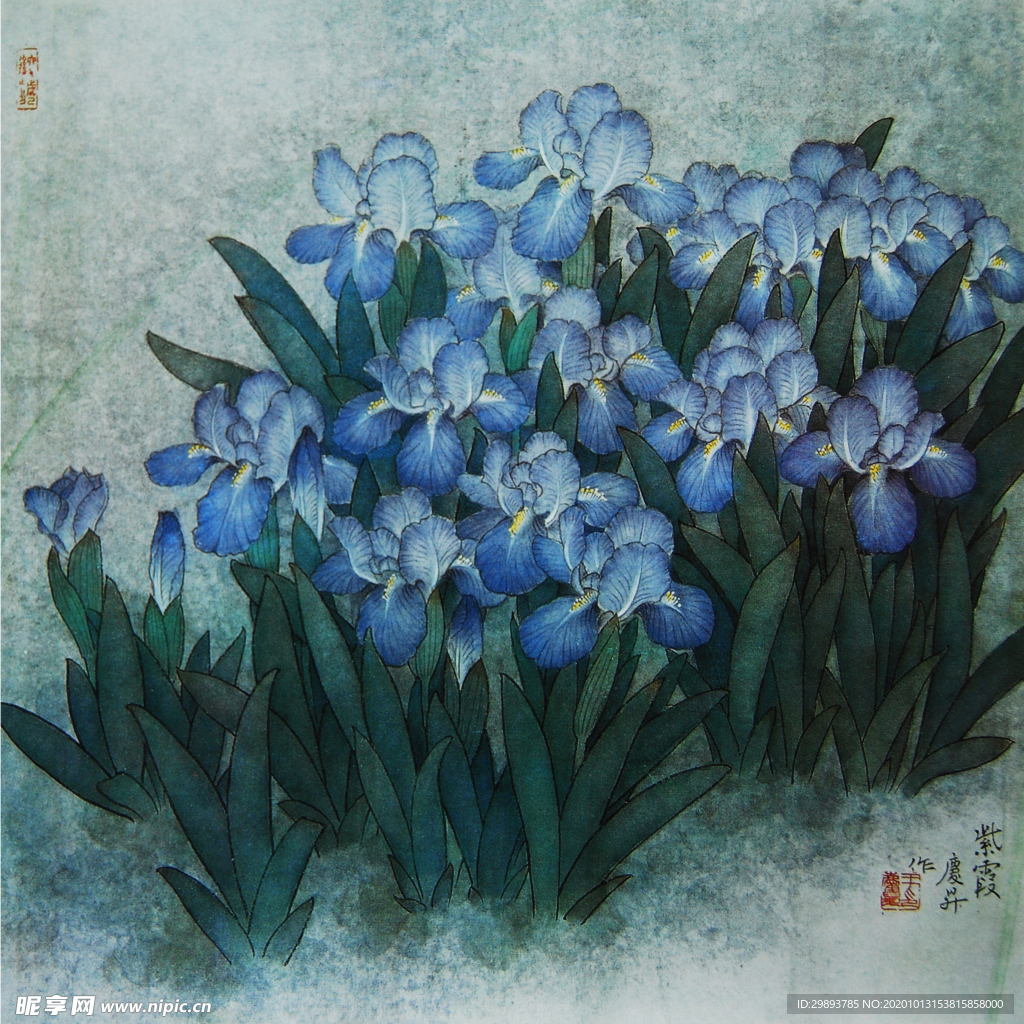 工笔花鸟