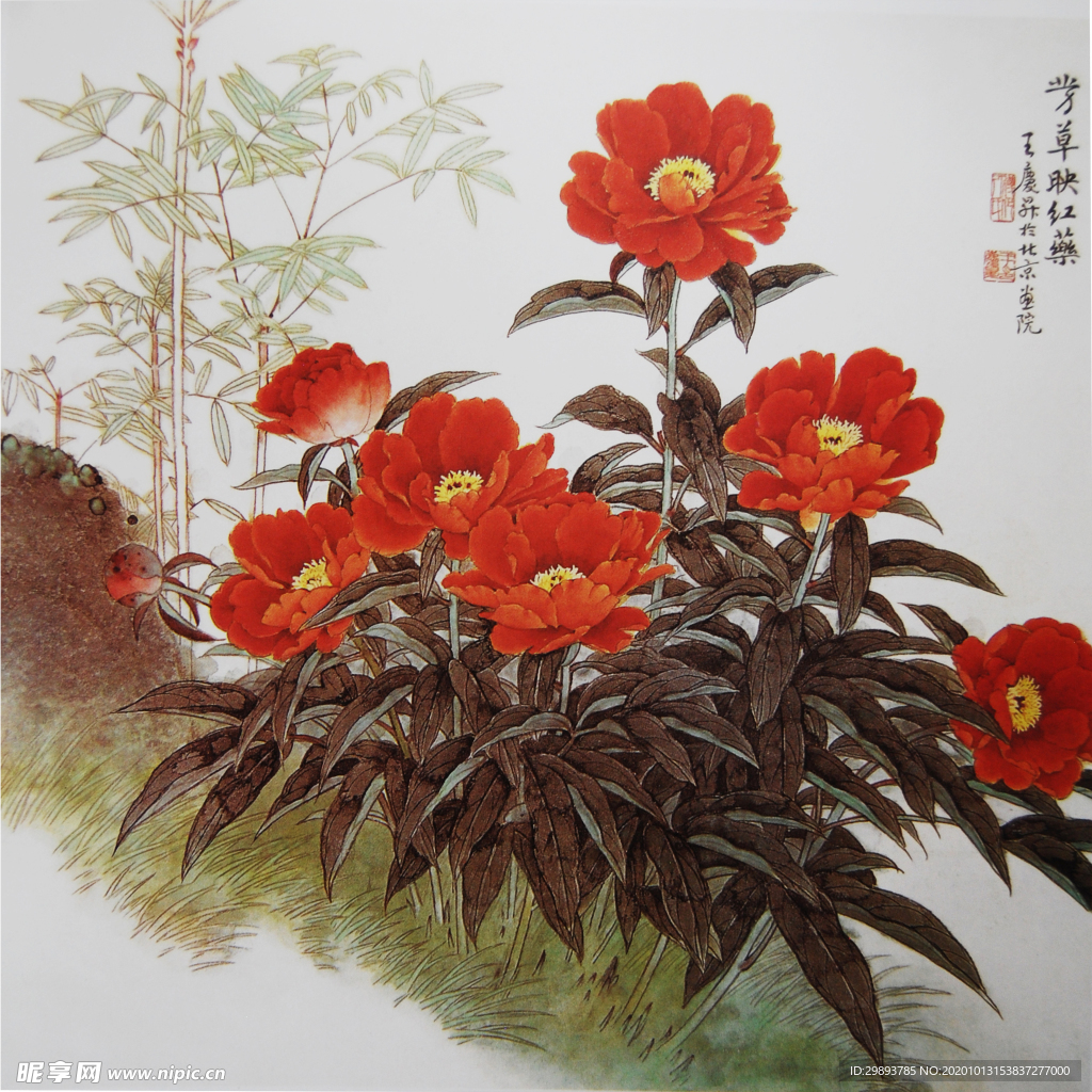 工笔花卉