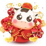 卡通牛