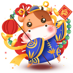 卡通牛