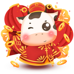 卡通牛