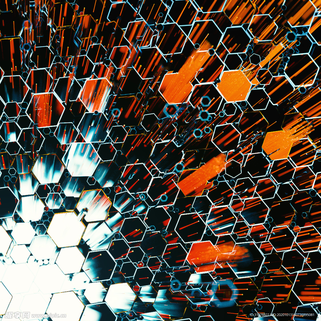 艺术特效科技图案